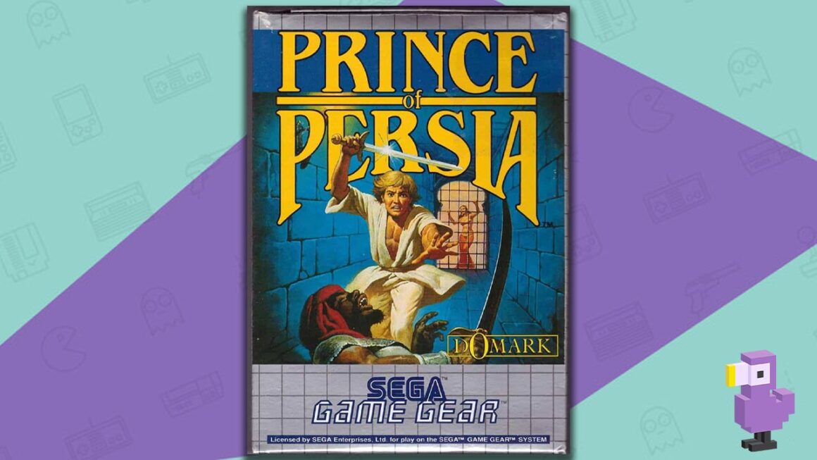 best sega game gear games - Prince of Persia game case