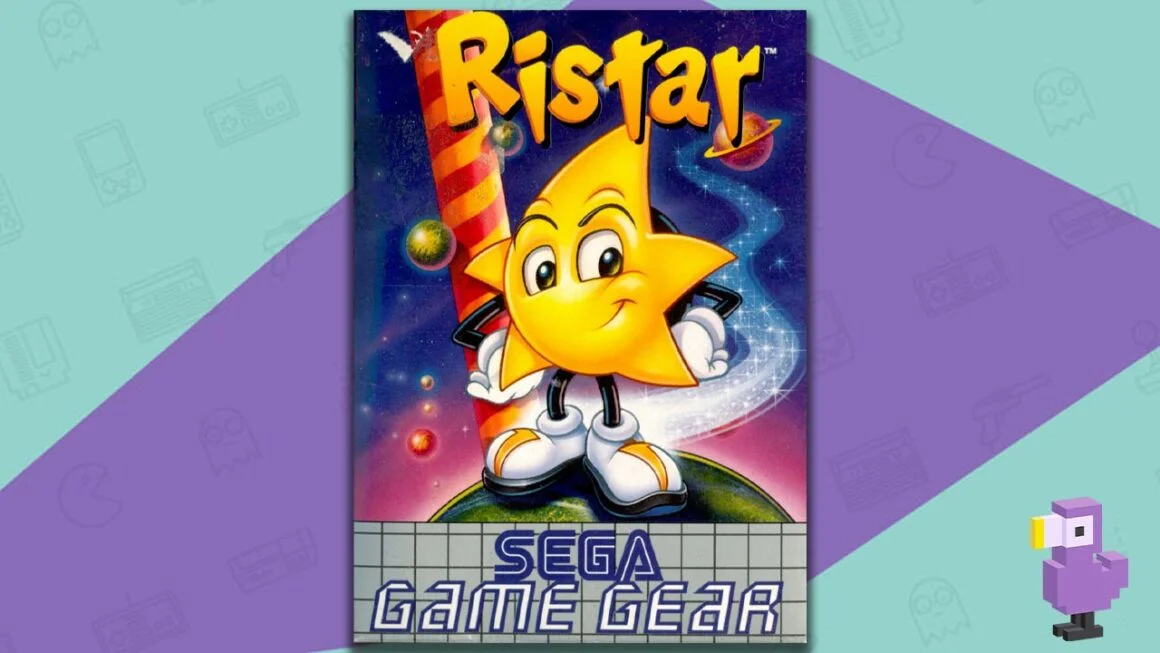 best sega game gear games - Ristar game case