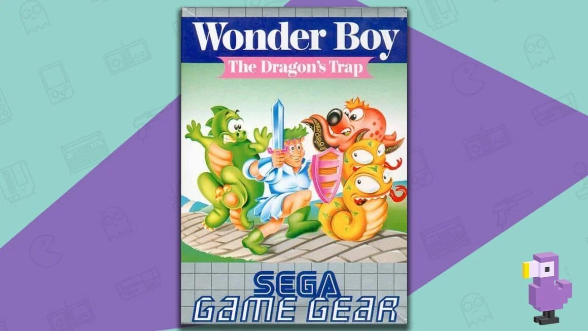 best sega game gear games - Wonder Boy: The Dragon's Trap game case
