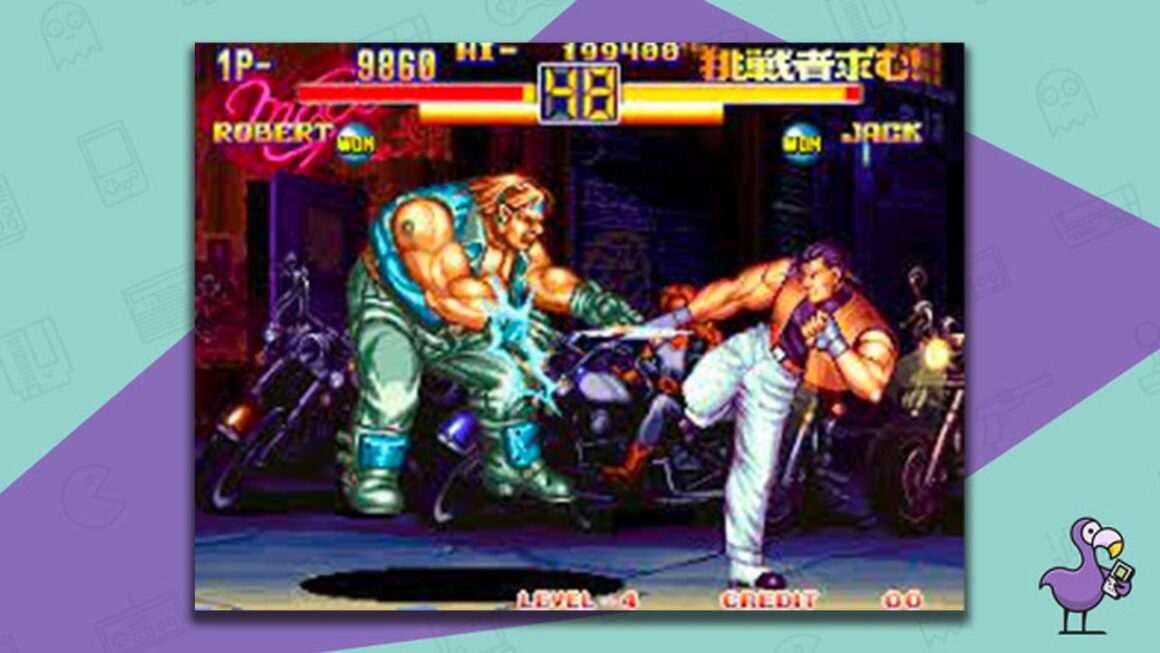 Neo Geo gameplay Art of Fighting 2