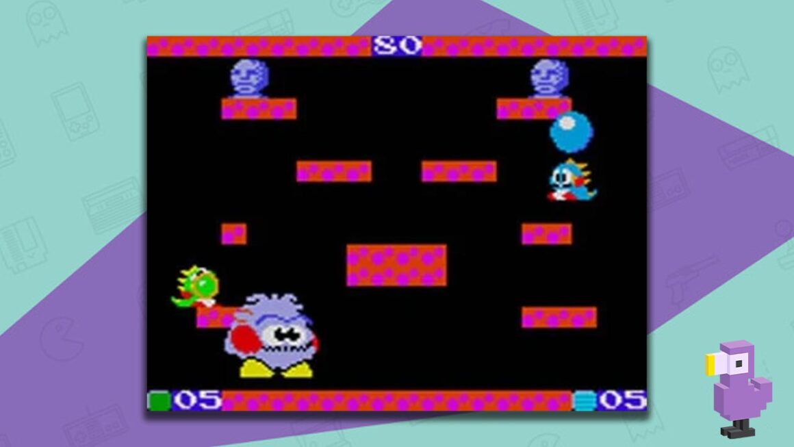 Bubble Bobble game gear gameplay