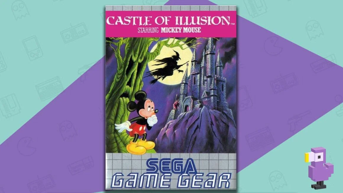 best sega game gear games - Castle of Illusion starring Mickey Mouse game case