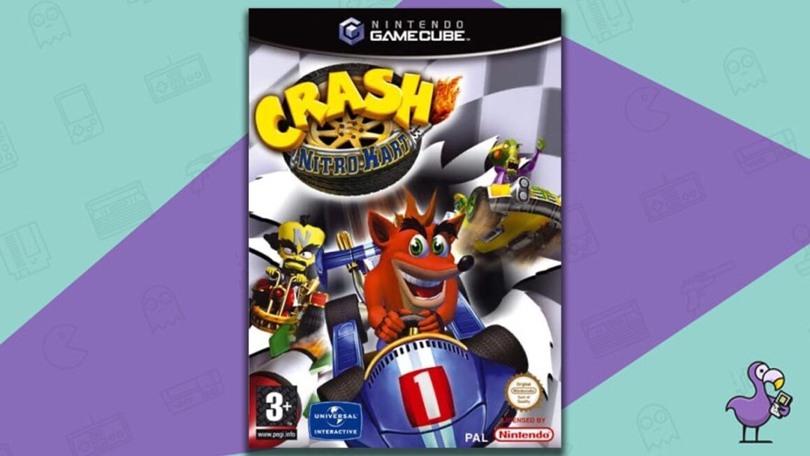 Best GameCube Games - Crash Nitro Kart game case cover art