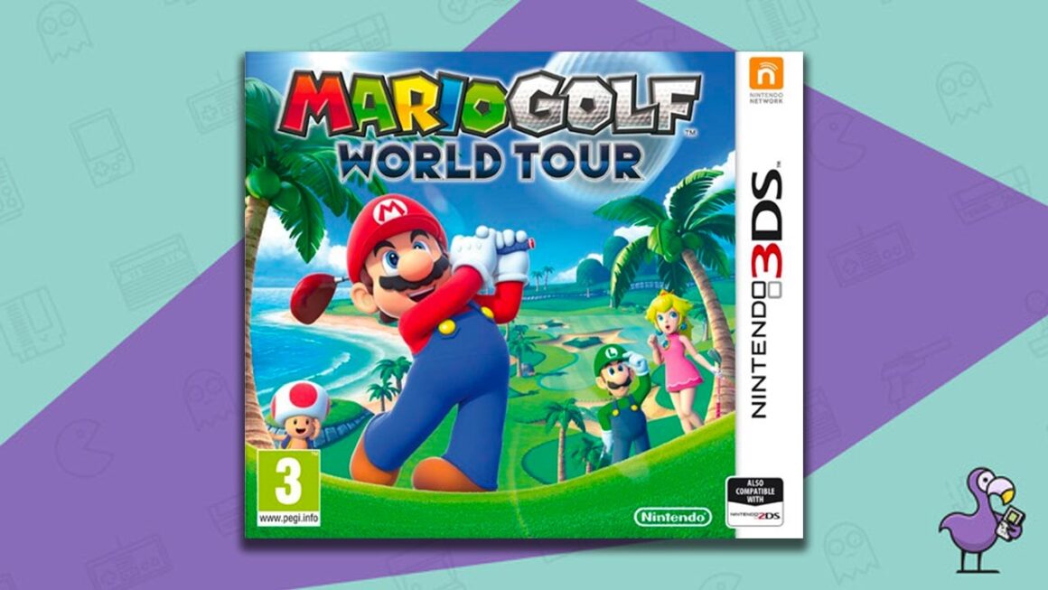 Best Nintendo 3ds games - Mario Golf World Tour game case cover art