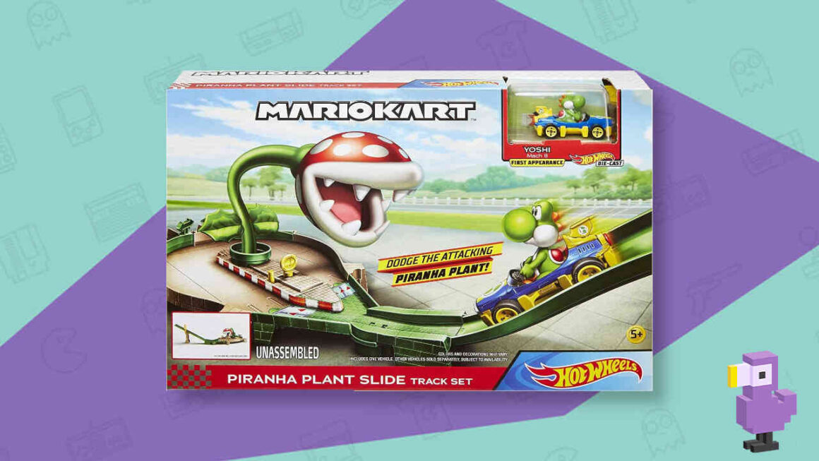 Hot Wheels Mario Kart Piranha Plant Slide
