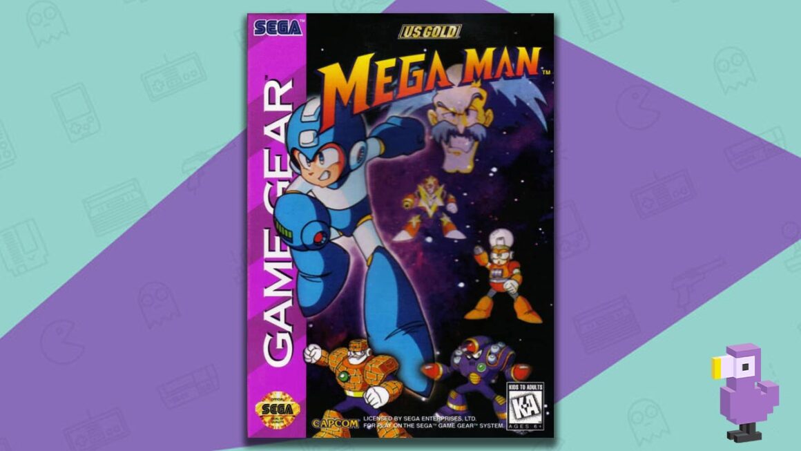 best sega game gear games - Mega Man Game Case