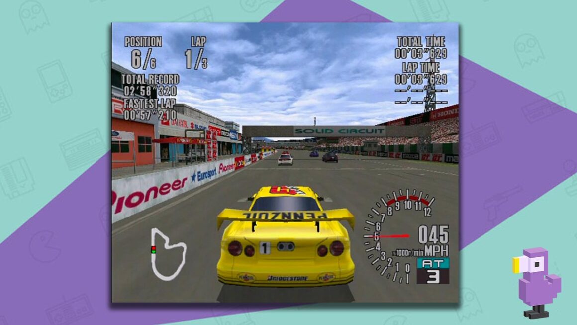 Sega GT gameplay