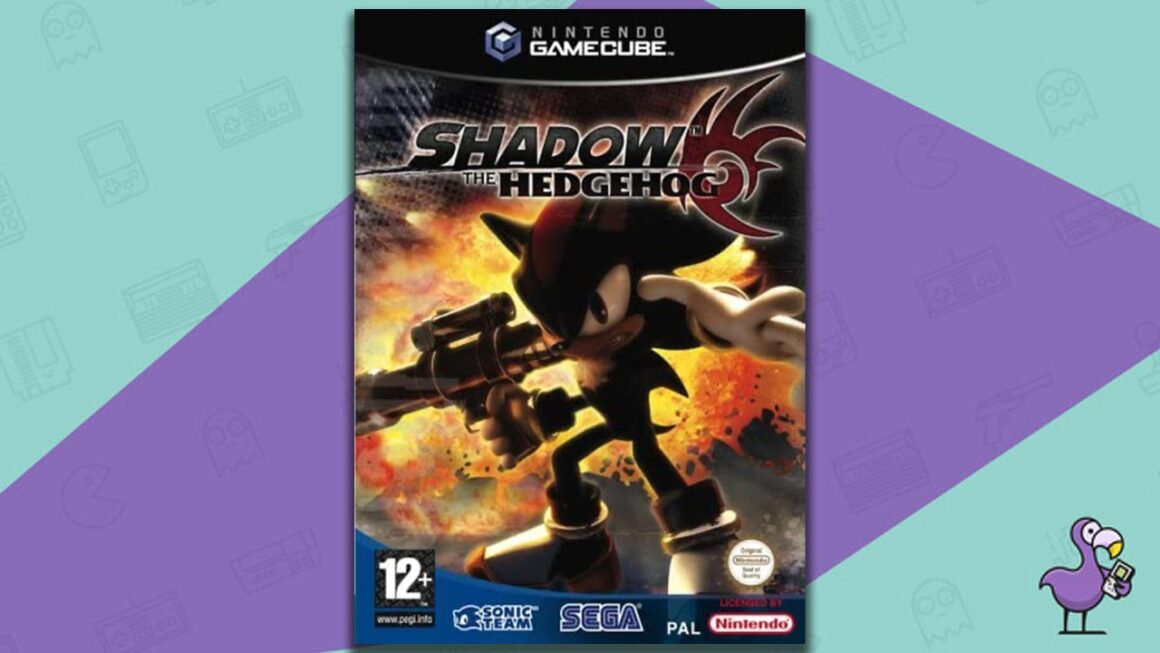 Best GameCube Games - Shadow the Hedgehog game case cover art
