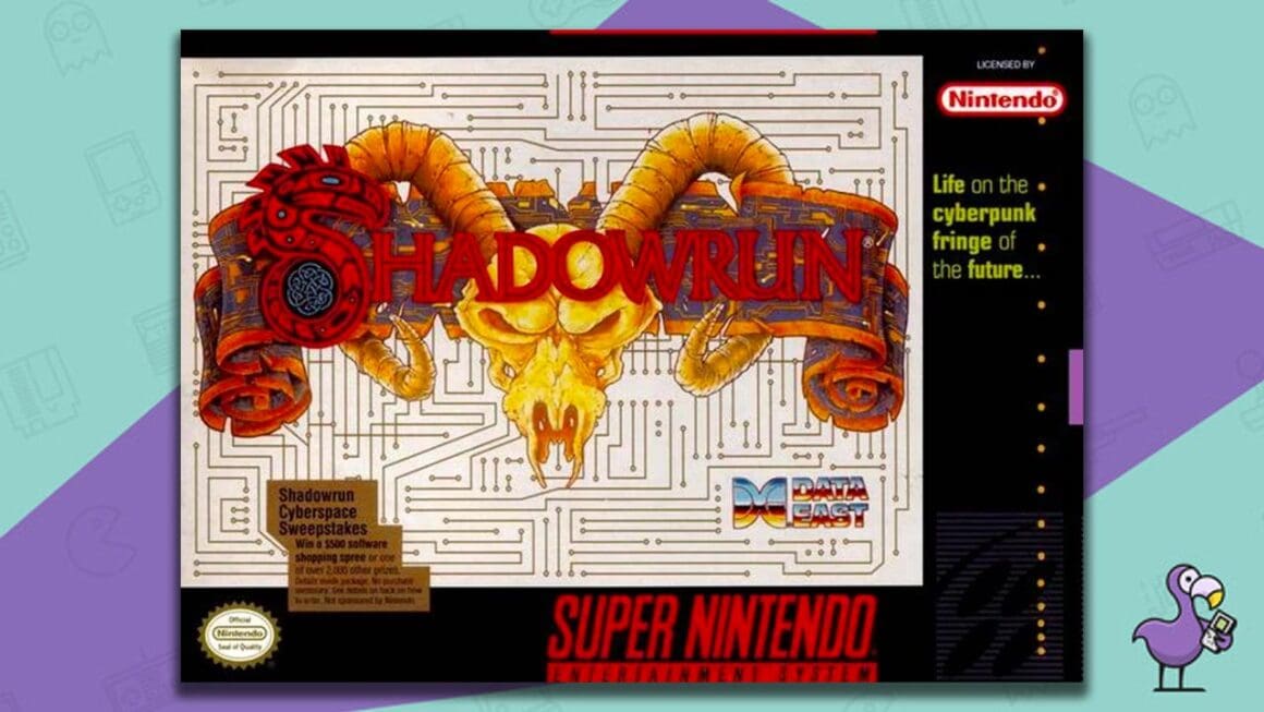 Cool Box Art on X: Shadowrun / SNES / Beam Software / 1993 https