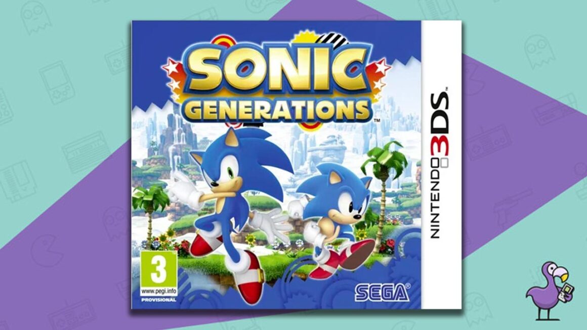 Best Nintendo 3ds games - Sonic Generations game case cover art