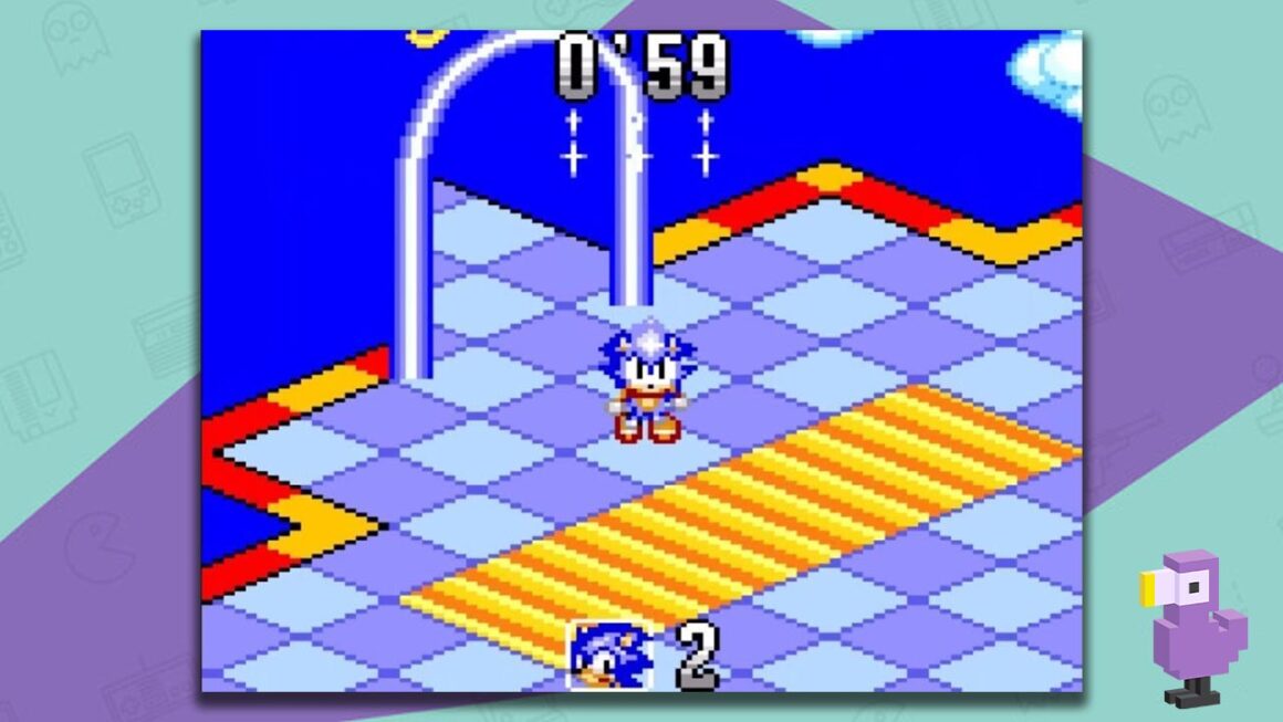 Sonic Labyrinth game gear gameplay