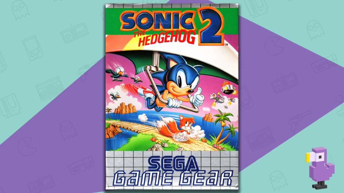 best sega game gear games - Sonic The Hedgehog 2 Game Case