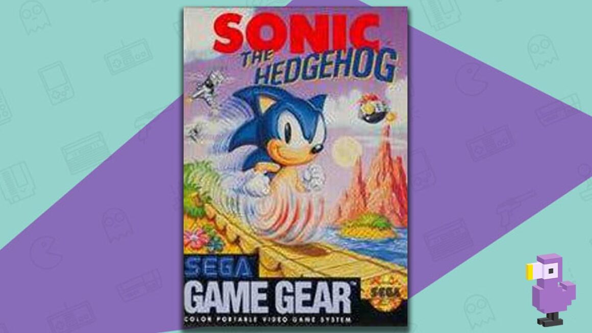 best sega game gear games - Sonic the Hedgehog game case