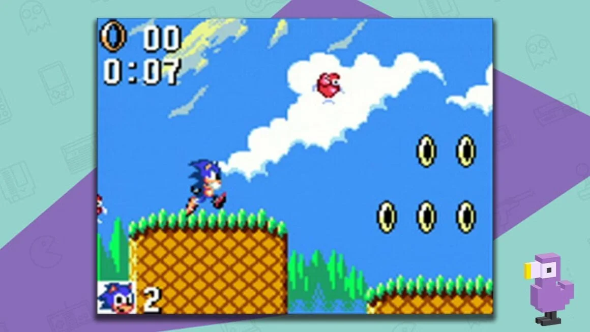 sonic the hedgehog game gear gameplay