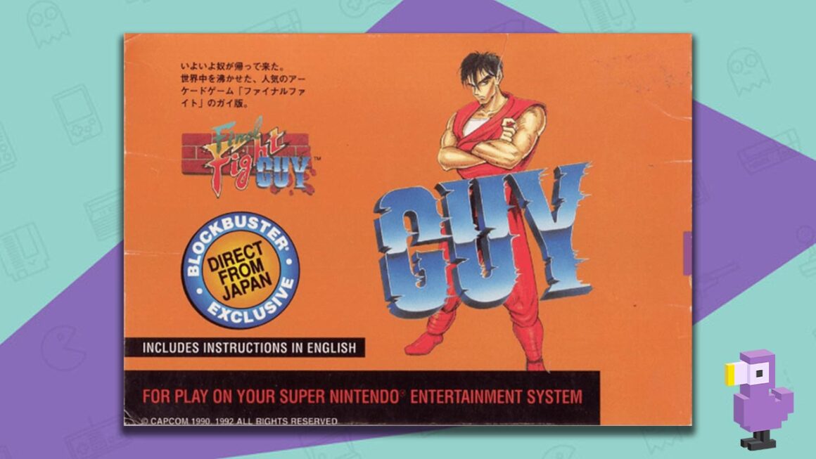 Final Fight Guy game cover for the SNES