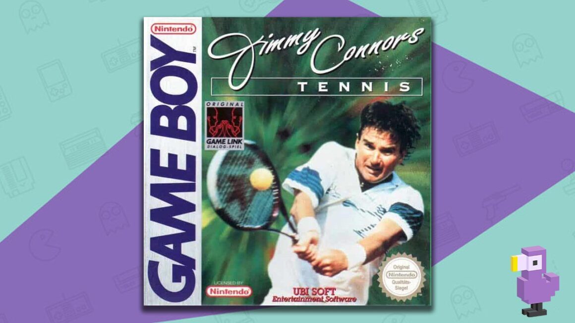 Gameboy DMG box for Jimmy Connors’ Tennis (USA Version)