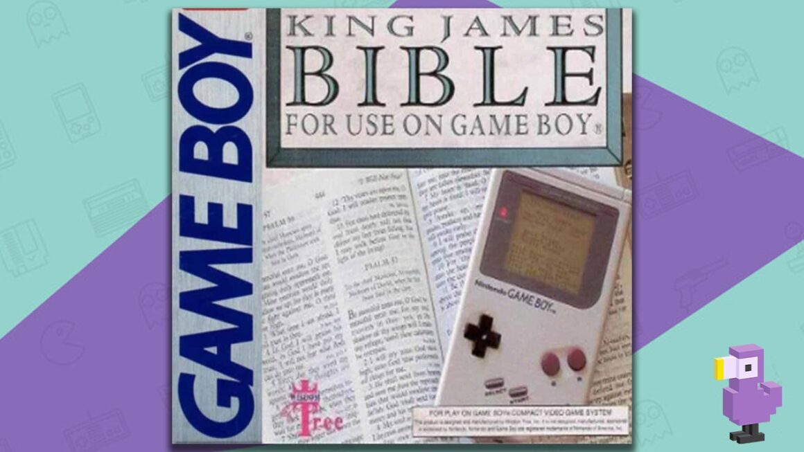 King James Bible Nintendo Gameboy box art