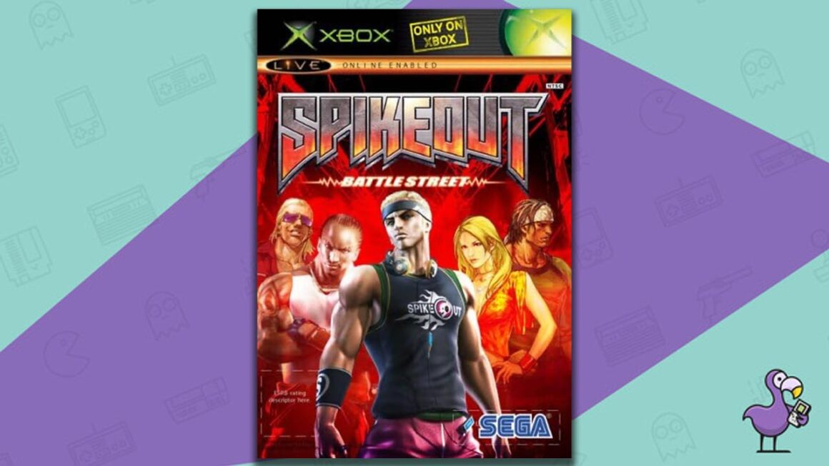 Spikeout: Battle Street game art for the original Xbox console