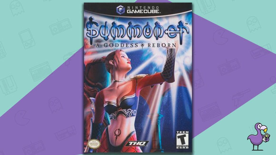 Game case for Summoner: A Goddess Reborn on the GameCube