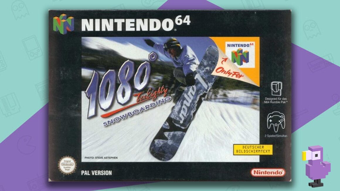 underrated N64 games - 1080 Snowboarding cover