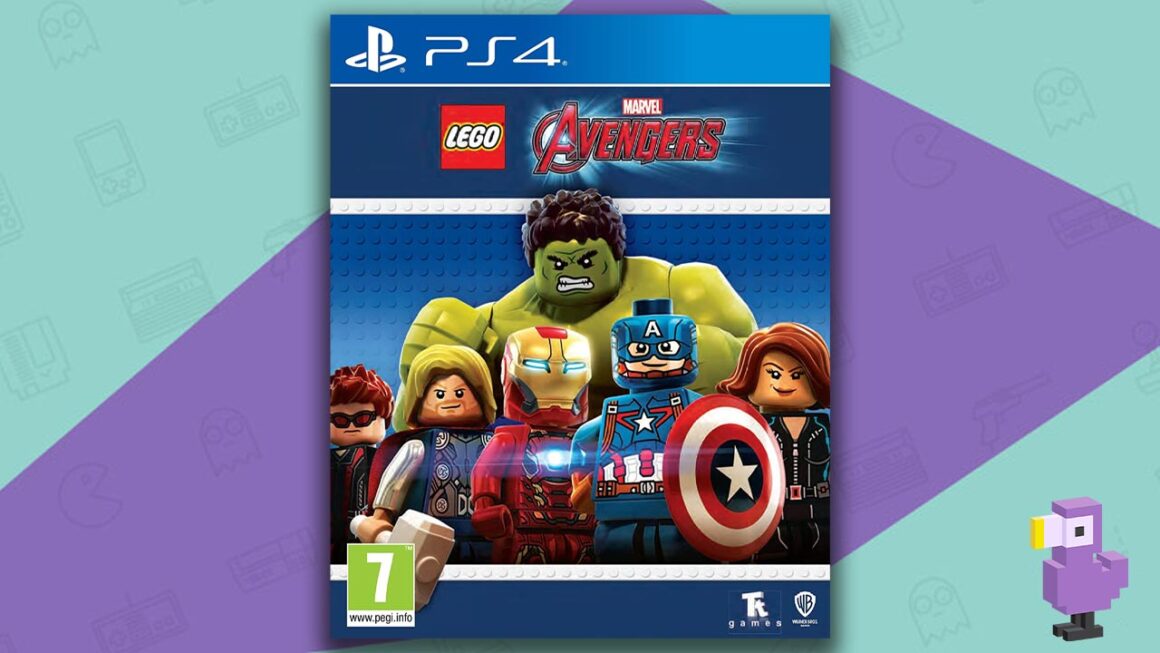 Best Lego Marvel Games Of All Time - Lego Marvel Avengers game case