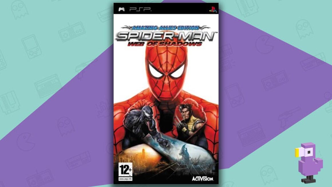 Best Marvel Games On PSP Of All Time - Spider Man Web Of Shadows