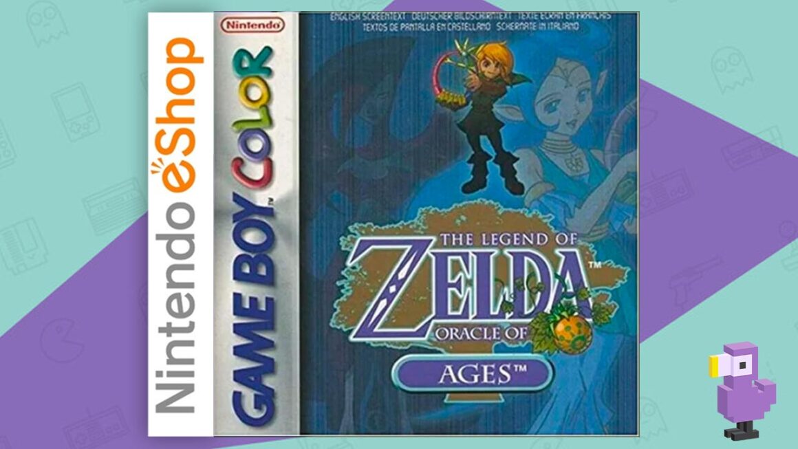 The Legend Of Zelda: Oracle Of Ages game case cover art