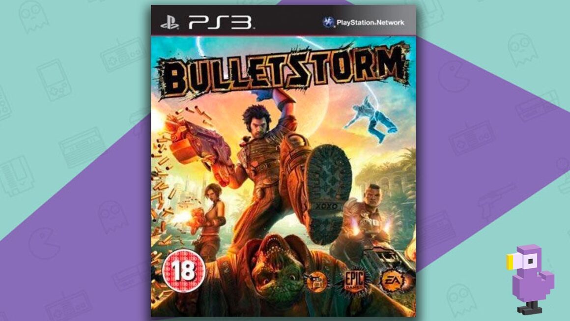 Underrated PS3 Games - Bulletstorm game case