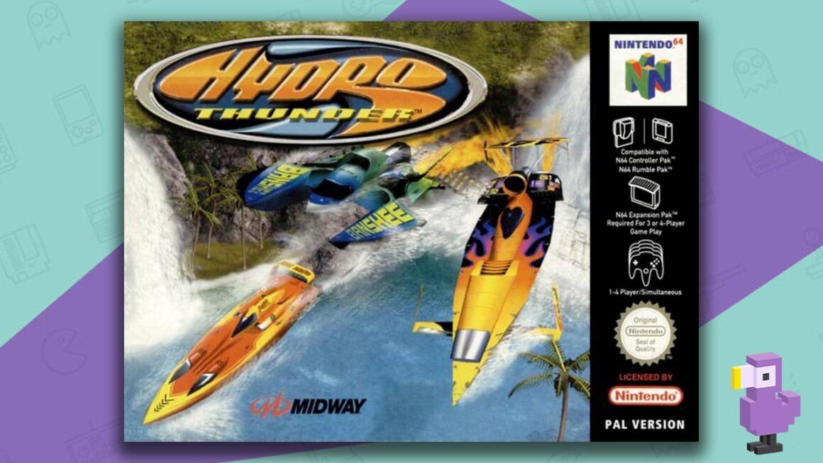 underrated N64 games - Hydro Thunder cover