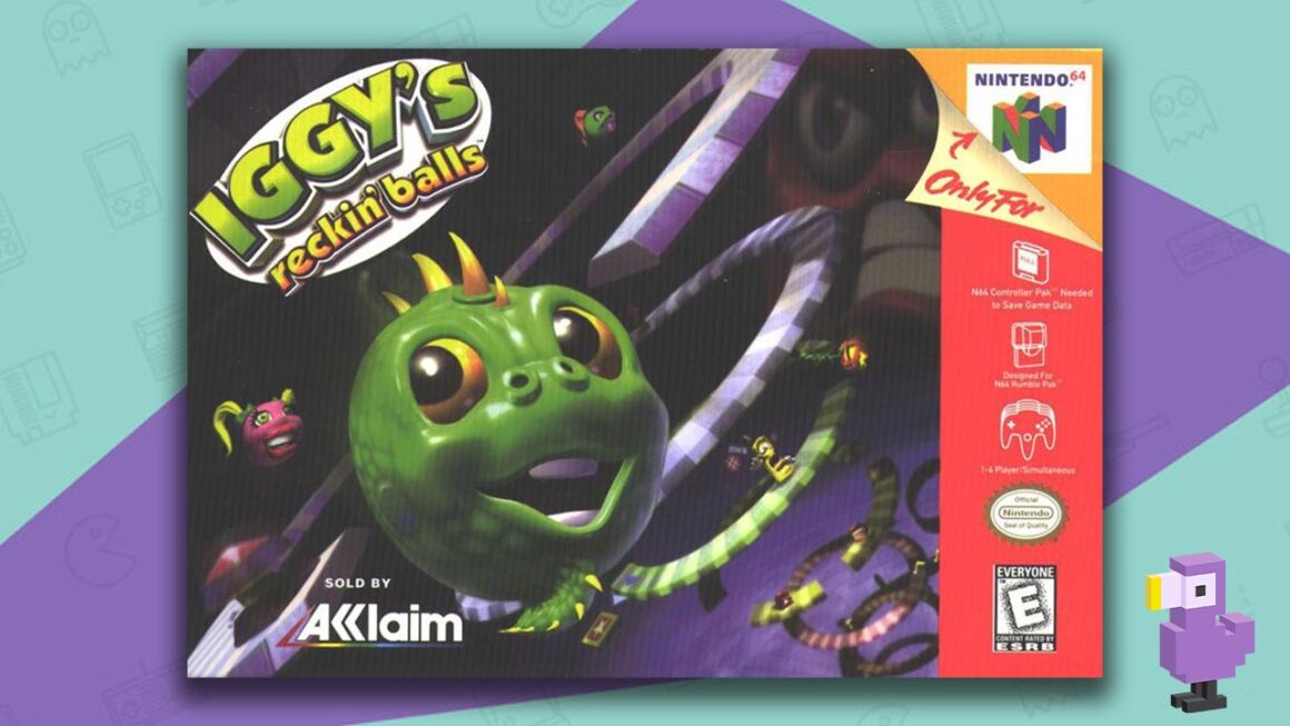 underrated N64 games - Iggy's Reckon Balls cover