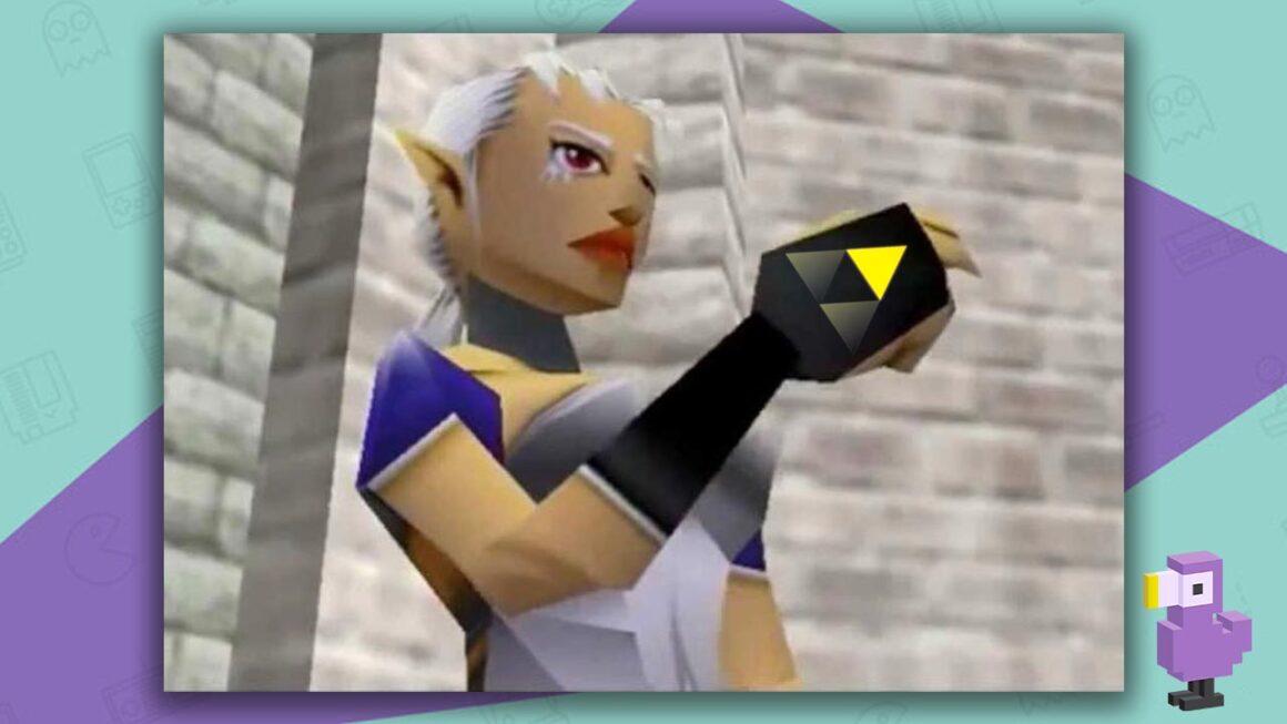 Impa Zelda Facts - Impa with triforce 