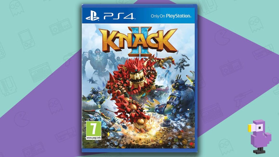 Knack 2 game case cover art - Most Underrated PS4 Games