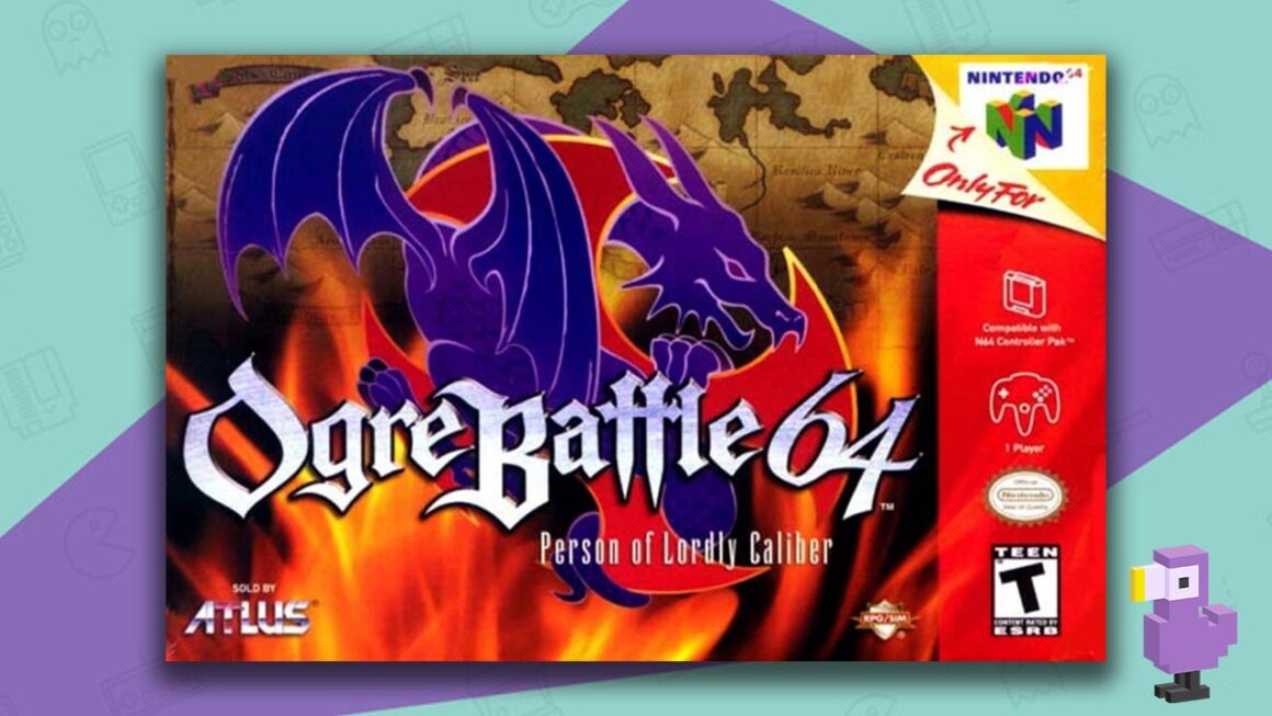 underrated N64 games - Ogre Battle 64 Person of Lordly Caliber cover