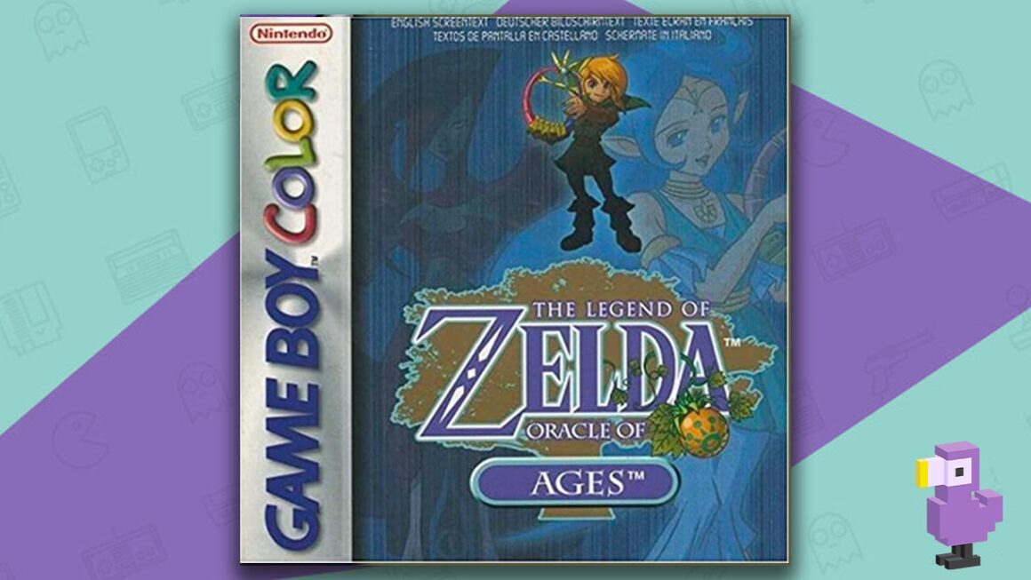 Zelda gameboy - Oracle of ages game case gbc