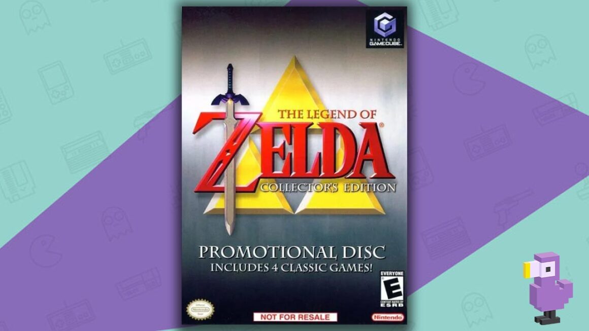 Zelda Games on GameCube - The Legend of Zelda Collectors edition game case