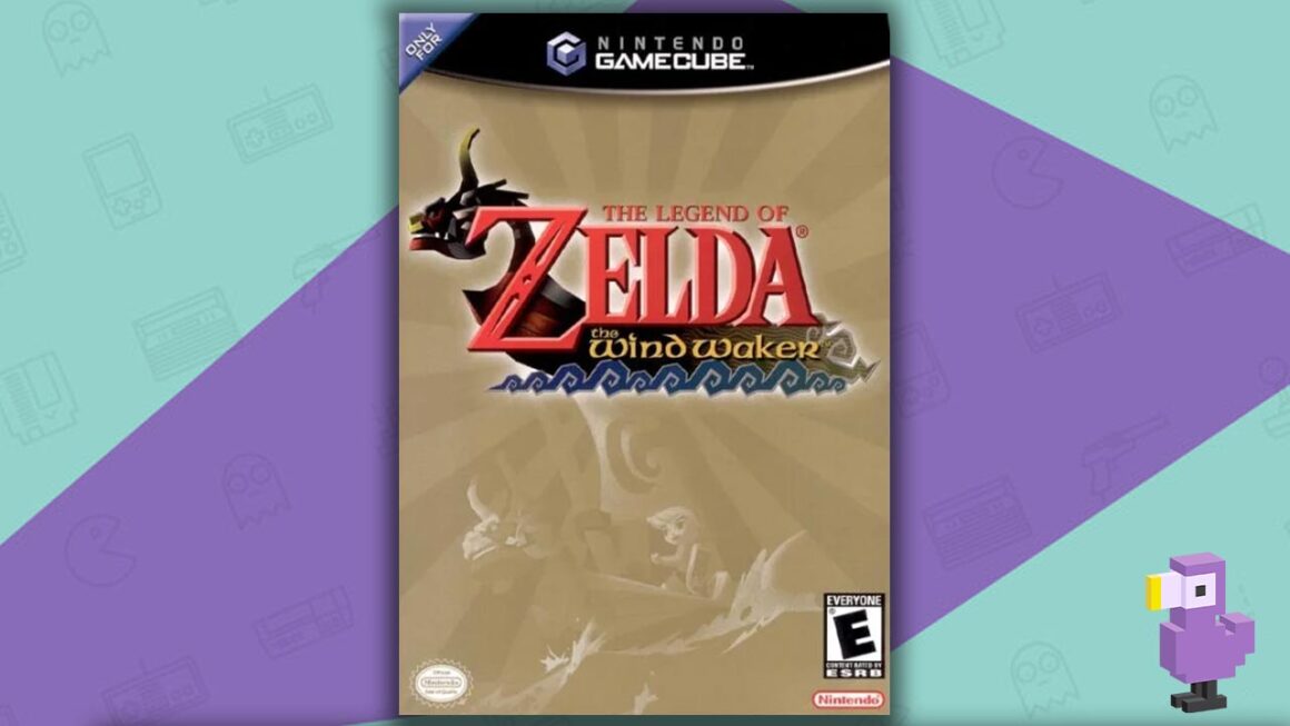 Zelda Games on GameCube - The Wind Waker game case