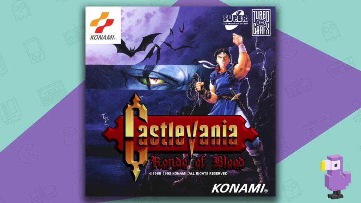 Best Castlevania Games - Castlevania Rondo of Blood game case