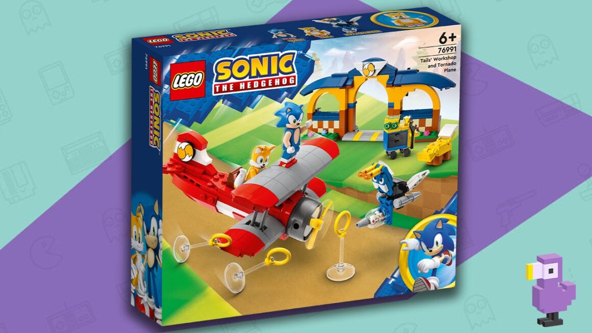 sonic lego sets - tail's workshop