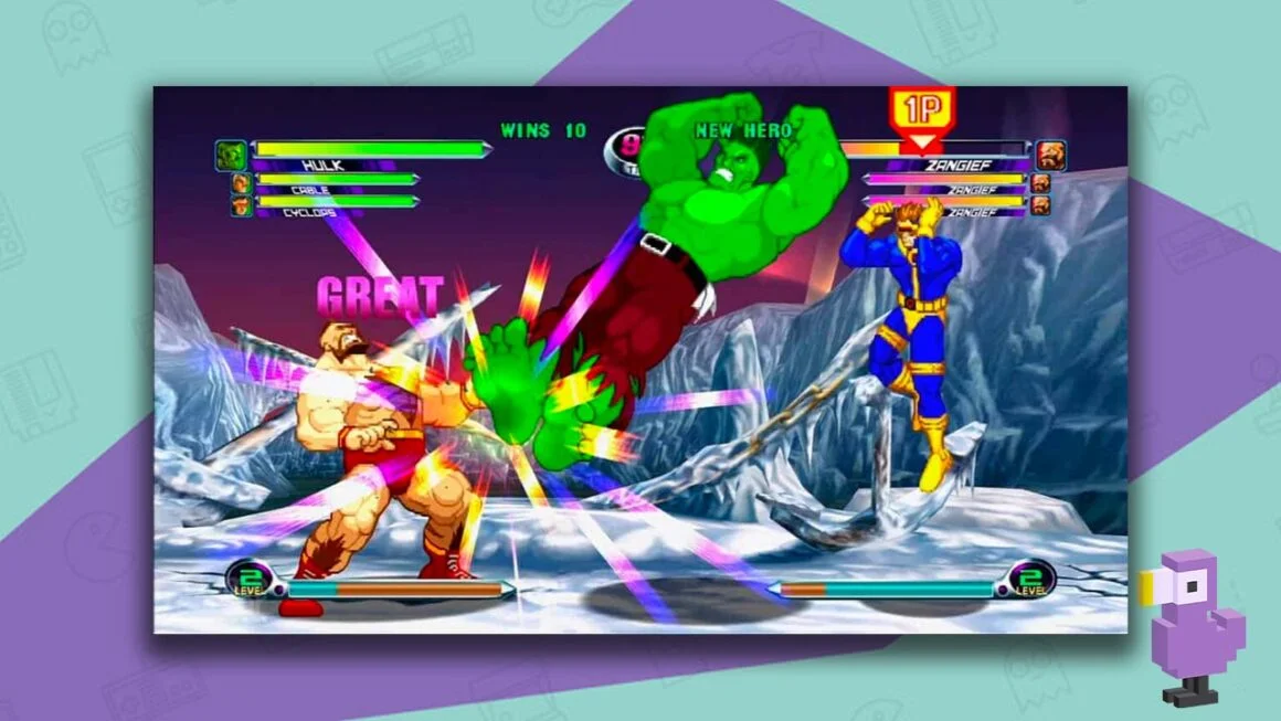 Marvel Vs Capcom 2: New Age Of Heroes (2000) gameplay