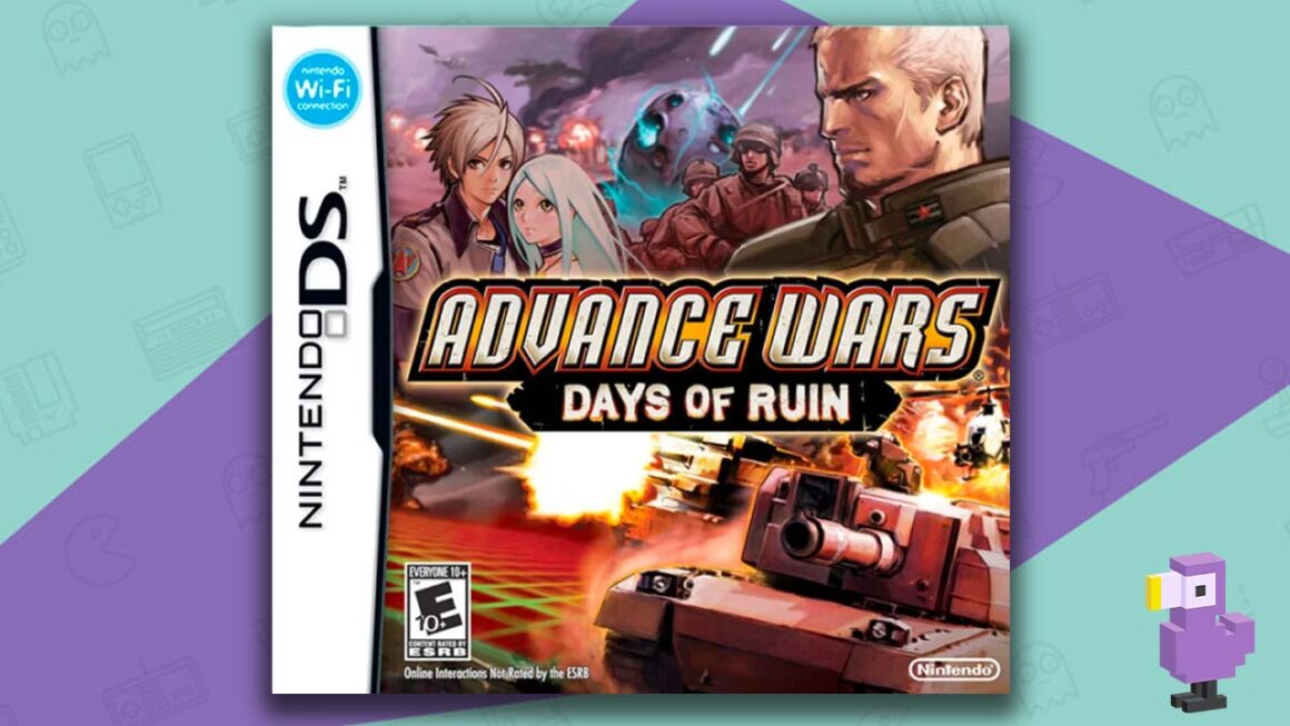 meilleurs jeux advance wars - Étui de jeu Advance Wars Days of Ruin