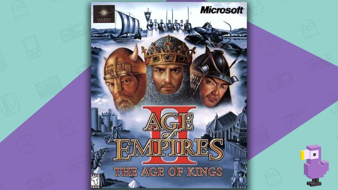 best medieval games - Age of Empires II game case cover art