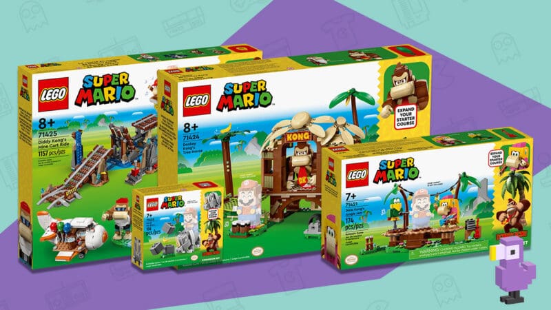 Four New Donkey Kong Lego Sets Revealed