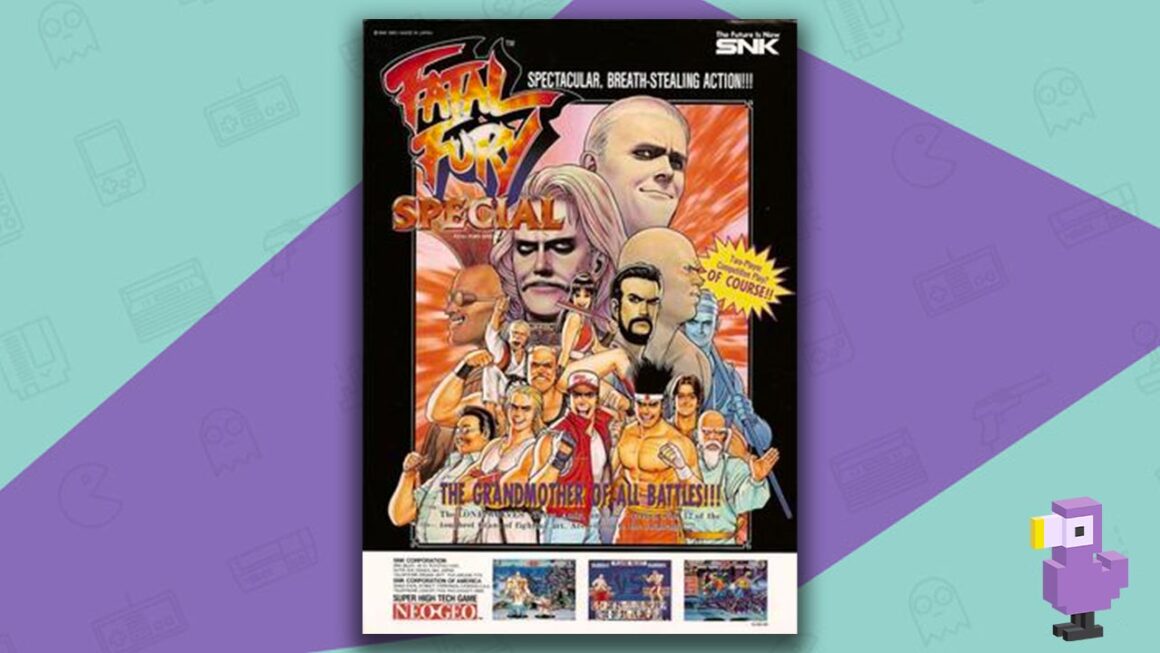 Best fighting games - Fatal Fury Special game case 
