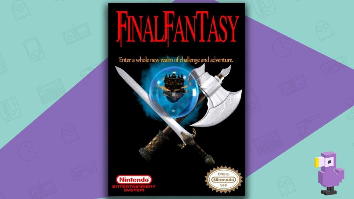 Best final fantasy games - Final Fantasy NES game case