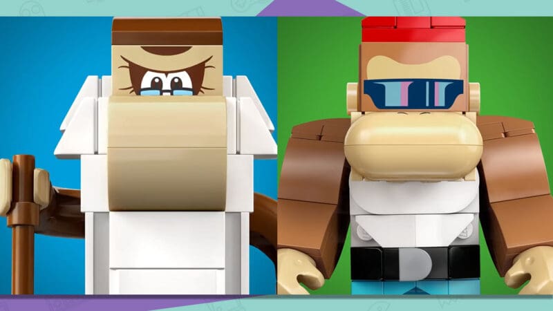 New Donkey Kong Characters Teased By LEGO