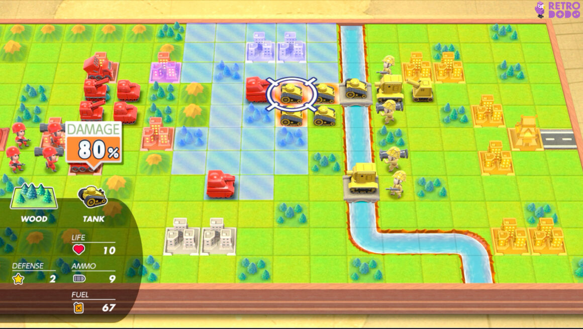 How To Win Mission 12 In Advance Wars Re-Boot Camp battle map