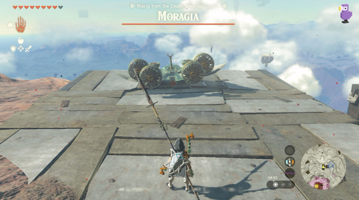 How To Beat Moragia In Zelda Tears Of The Kingdom Glider