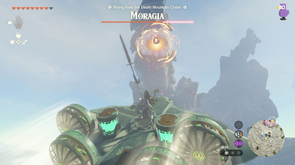 How To Beat Moragia In Zelda Tears Of The Kingdom Moragia damaged