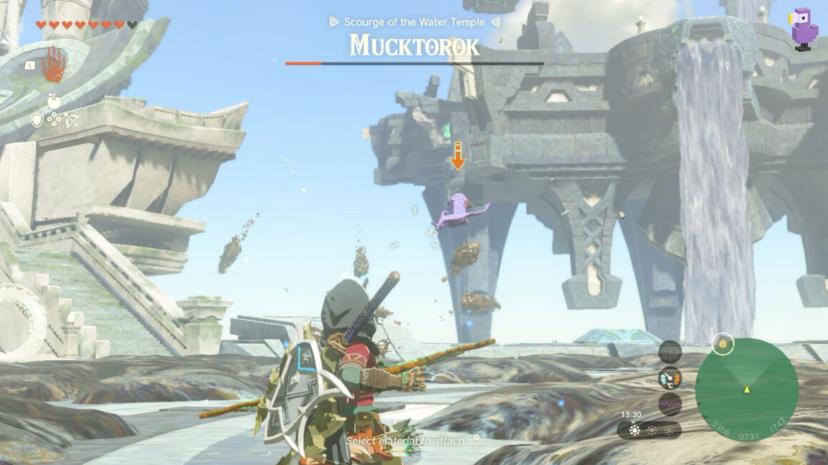 Comment Battre Mucktorok Dans Zelda Larmes Du Royaume Mucktorok sludge