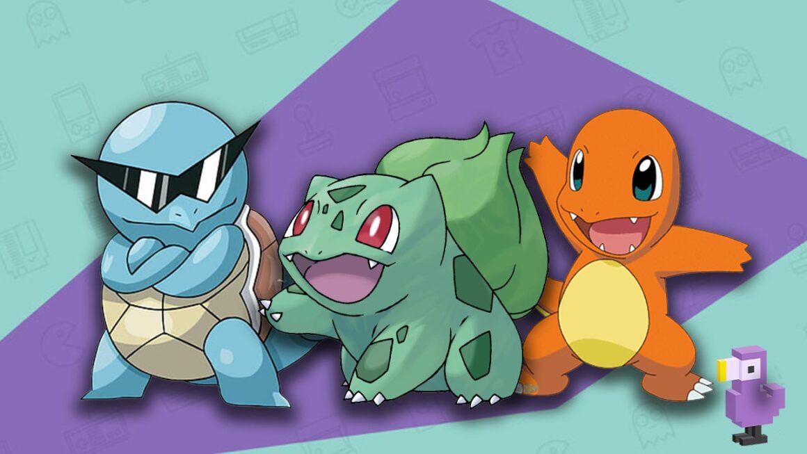 All starters in FireRed & LeafGreen